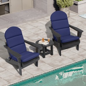Crestlive Products Adirondack Chair Cushion High Back Patio Water Resistant Fade Resistant - 1 of 4