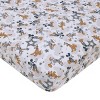 Disney Mickey Mouse Love Mickey Gray, Navy, and Tan Donald Duck and Pluto, Clouds and Stars 3 Piece Nursery Crib Bedding Set - image 3 of 4