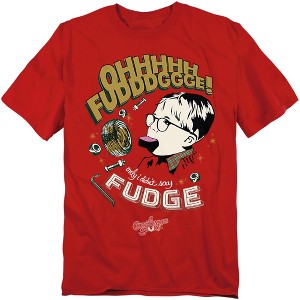 A Christmas Story Fudge Adult T-Shirt - 1 of 4