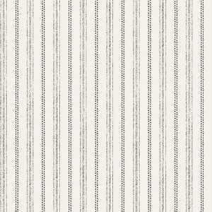 Tempaper & Co.® Nautical Stripe Removable Peel and Stick Wallpaper, Charcoal and Cotton, 28 sq. ft.: Striped Playroom Decor - 1 of 4