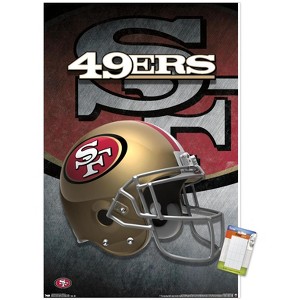 Trends International NFL San Francisco 49ers - Helmet 15 Unframed Wall Poster Prints - 1 of 4