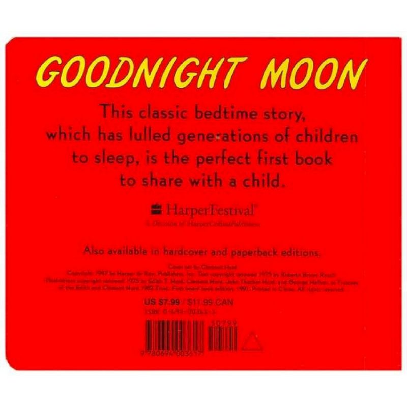Goodnight Moon (Reissue) by Margaret Wise Brown (Board Book), 3 of 5