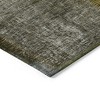 Brown Gold And Taupe Patchwork Washable Indoor Outdoor Area Rug - 4 of 4