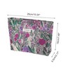 Unique Bargains Portable Embroidery Flower Makeup Bag 1 Pc - 2 of 4