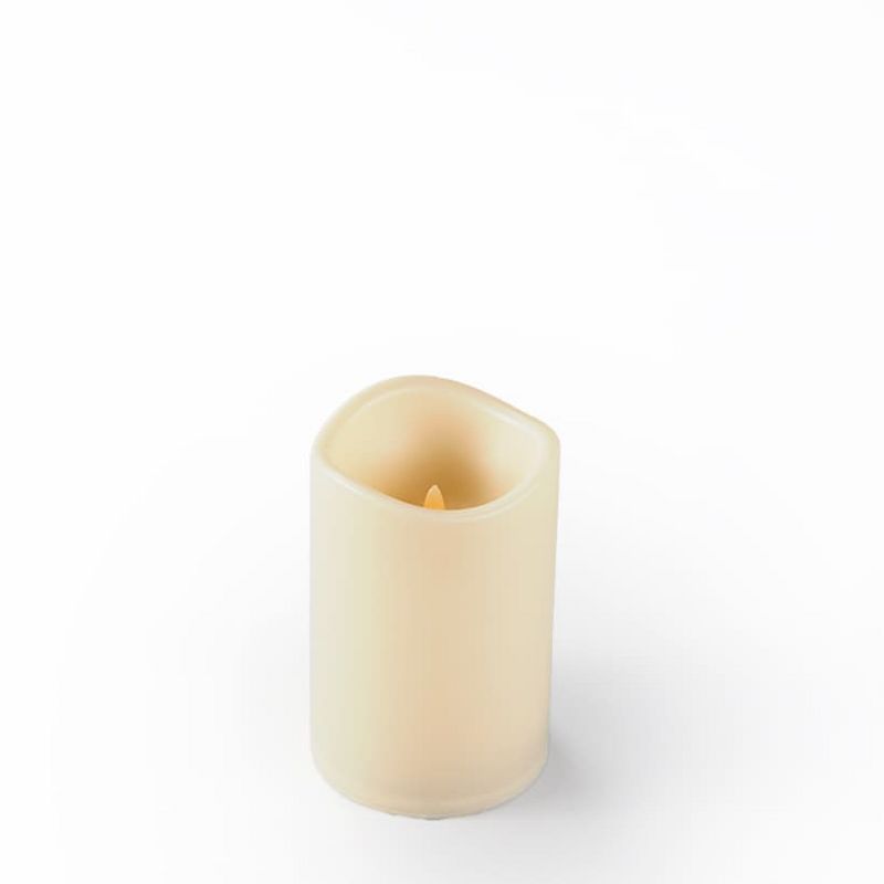 The Lakeside Collection Flameless LED Battery Operated Candle with On/Off Timer, 1 of 3