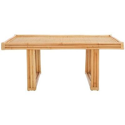 Juri Rectangle Coffee Table - Natural - Safavieh