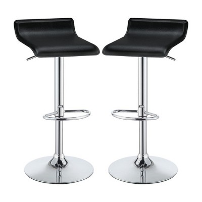 Simple Relax Set of 2 Adjustable Height Bar Stools