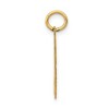 Black Bow Jewelry 14k Yellow Gold, Jersey Collection, Small Number 86 Pendant - 2 of 4