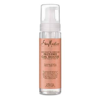 SheaMoisture Curl Mousse for Frizz Control Coconut and Hibiscus - 7.5 fl oz