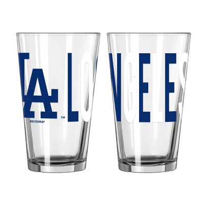 MLB Los Angeles Dodgers Overtime Pint Glass - 16oz