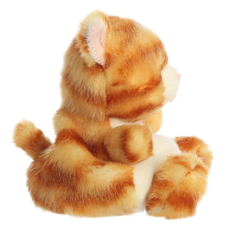 Aurora Palm Pals 5" Meow Kitty Orange Stuffed Animal, 3 of 5