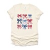 Simply Sage Market Coquette Bow Chart Stars And Stripes Short Sleeve Tee - 2 of 4