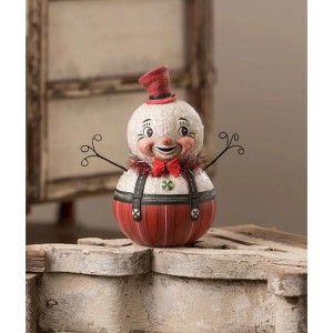 6.75 In Freddy Frost Container Johanna Parker Figurines - 1 of 3