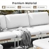 Crestlive Products 2PC Outdoor Rattan Design Patio Sofa with Cushion for Balcony Lawn - 4 of 4