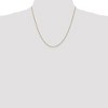 Black Bow Jewelry 0.9mm, 10k Yellow Gold, Box Chain Necklace - 2 of 4
