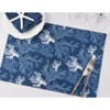 Saro Lifestyle Placemats With Sea Coral Design (Set of 4) - 4 of 4