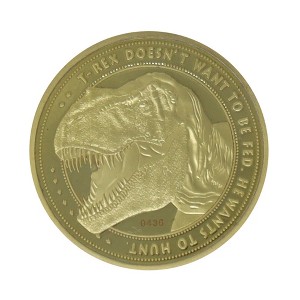 Fanattik Jurassic Park T-Rex 25th Anniversary Limited Edition Relica Coin - 1 of 4