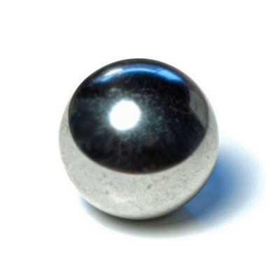 WE Games Replacement Steel Ball for Shoot The Moon & Pinball - Ball Measures 1.06 Inch in Diameter