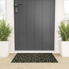 Iveta Abolina Blooming Vines Black 30" x 20" Welcome Mat - Society6 - 2 of 3