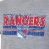 NHL New York Rangers Men's Short Sleeve Tri-Blend T-Shirt - image 3 of 3