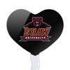Shaw University Primary Logo Heart Love Cupcake Picks Toppers Decoration Set of 6 - 2 of 4