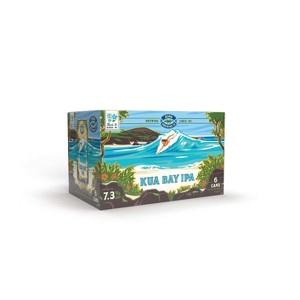 Kona Kua Bay IPA Beer - 6pk/12 fl oz Cans - 1 of 4
