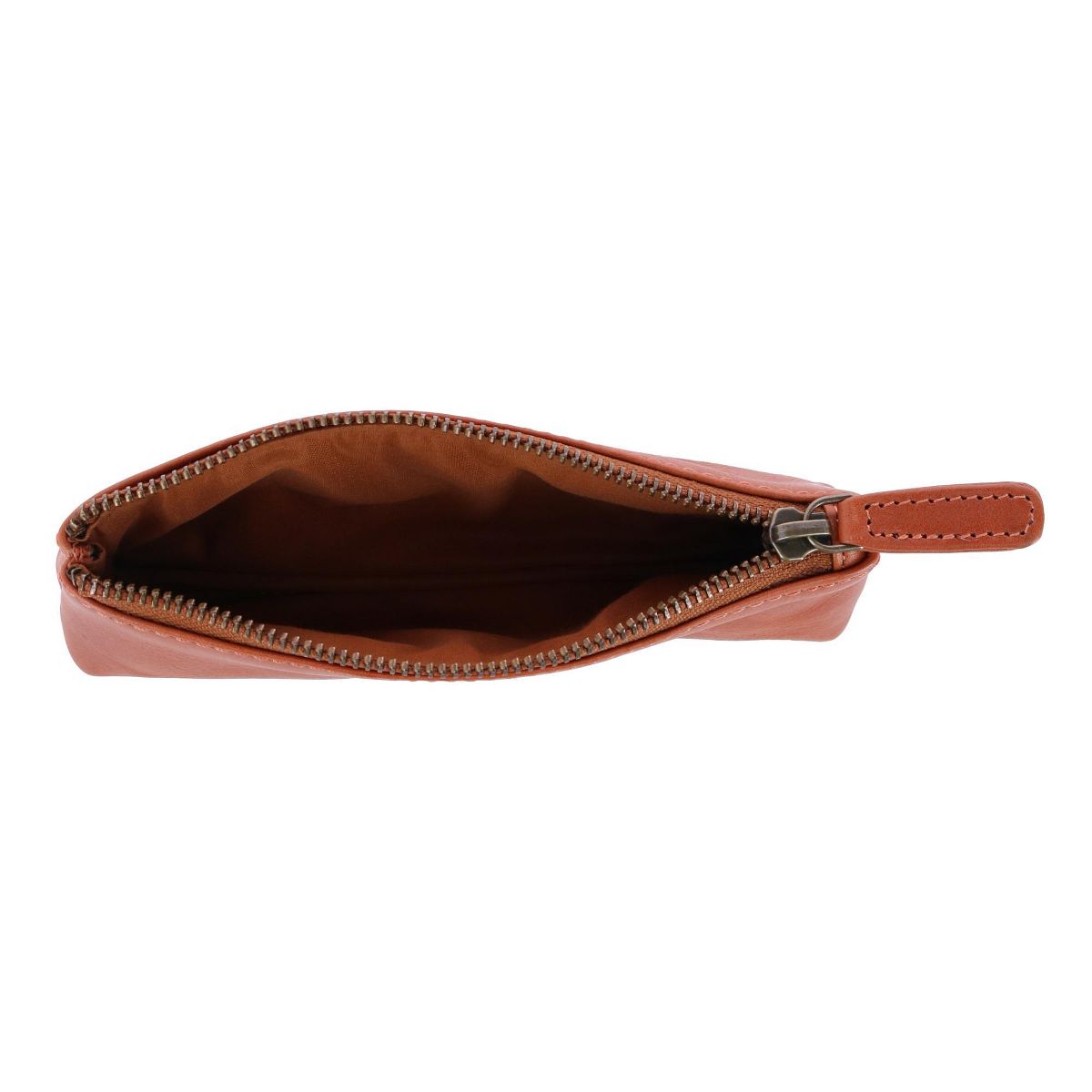 Trafalgar Sergio Leather Multimedia Elongated Zip Pouch - thumbnail 2
