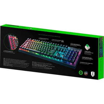 Razer BlackWidow V4 X Mechanical Gaming Keyboard with Razer Chroma RGB