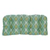 Blazing Needles, 42-inch by 19-inch U-Shaped Premium Outdoor Tufted Settee/Bench Cushion - 2 of 2