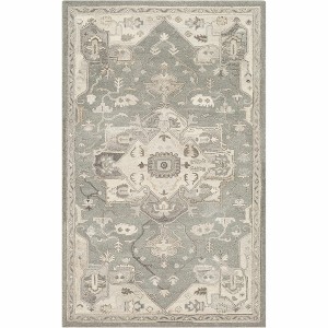 Hauteloom Rectangle Area Rug  Charcoal - 1 of 4