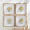 Plum & Post Chrysanthemum Prints, Set Of 4 - 4 of 4