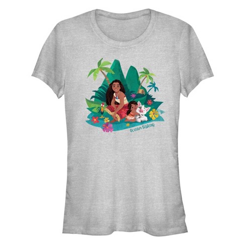 Junior's Moana 2 Ocean Sisters T-Shirt - image 1 of 4