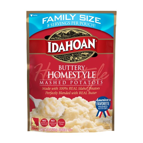 Idahoan Gluten Free Buttery Homestyle Mash Potatoes - 8oz - image 1 of 3