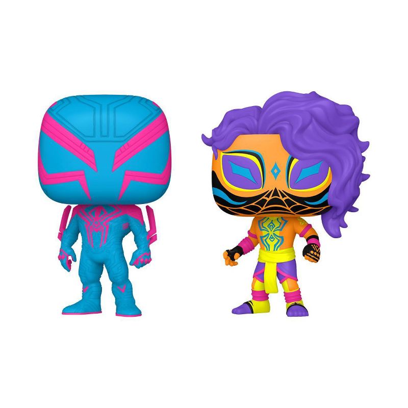 Funko POP! Spider-Man: Across the Spiderverse 2pk &#8211; Spider-Man 2099 &#38; Spider-Man India (Target Exclusive), 3 of 4