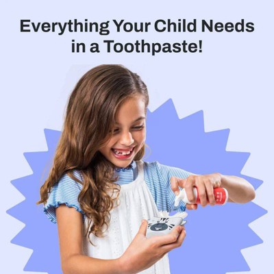 Autobrush Watermelon Nano-HAp Kids Foaming Fluoride Toothpaste - 3.4oz
