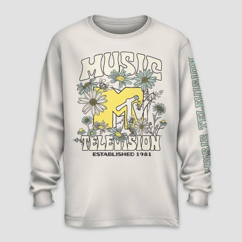 Vintage MTV Muisc Television Long Sleeve Shirt XL