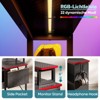 Bestier 42 Inch L-Shaped Desk with Open Storage Cabinet - 4 of 4