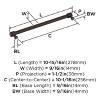 Amerock Faircrest Pull for Cabinets, Drawers, and Furniture - 4 of 4