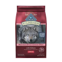 Blue Buffalo Wilderness Adult Dry Dog Food with Salmon Flavor - 4.5lbs