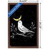 Trends International Episodic Drawing - Moon Bird Framed Wall Poster Prints - 3 of 4