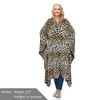 Catalonia Cozy Soft Fleece Blanket Wrap Shawl Cape for Women and Men, Fuzzy Snuggly Wearable Blanket for Adult - 4 of 4