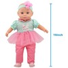 New Adventures Little Darlings: 16" The Little Ballerina Doll Set - Green - 3 of 4