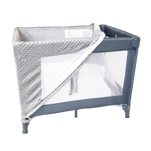 Pamo Babe Travel Foldable Portable Bassinet Baby Infant Comfortable Play  Yard Crib Cot With Soft Mattress, Breathable Mesh Walls, And Carry Bag,  Gray : Target