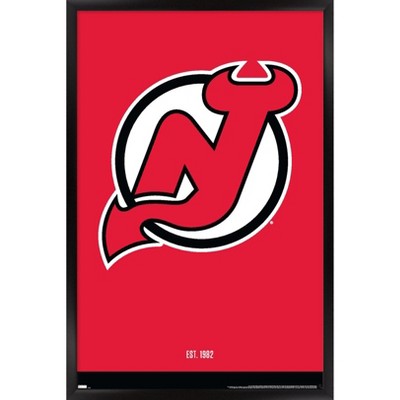 Evergreen Ultra-Thin Edgelight LED Wall Decor, Helmet, New Jersey Devils-  15.6 x 19 Inches Made In USA