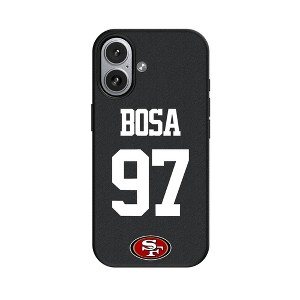 NFL San Francisco 49ers Players Game Tactic MagSafe Compatible Cell Phone Case for Apple iPhone 17 Series - 1 of 4