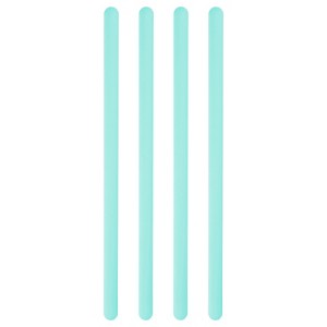 Unique Bargains Reusable Resin Liquid Paint Arts DIY Crafts Silicone Stir Sticks 5.5" 4 Pcs - 1 of 4