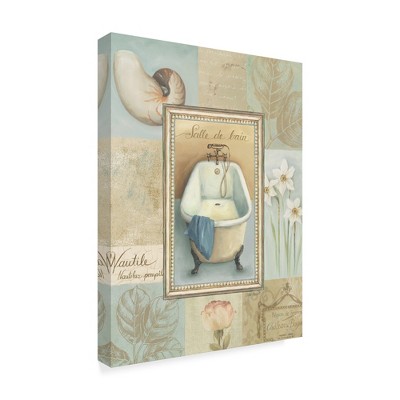 Trademark Fine Art -Lisa Audit 'Tranquil Bath II' Canvas Art