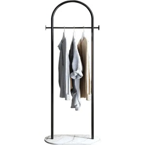 Clothing Rack, Golden Metal Freestanding Heavy Duty Clothes Rack with ...