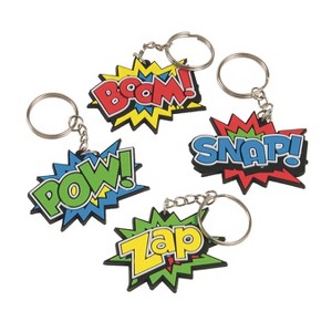 U.S. Toy Superhero Keychains Pk12 - 1 of 1