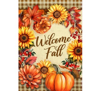 Briarwood Lane Double Sided Garden Flag 12x18 For Outdoor Welcome Fall Flowers For Fall Garden Flag Flags For Outside - 1 of 4